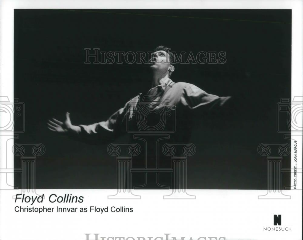 1998 Press Photo Christopher Innvar in Floyd Collins - cvp02785 - Historic Images