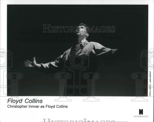 1998 Press Photo Christopher Innvar in Floyd Collins - cvp02785 - Historic Images