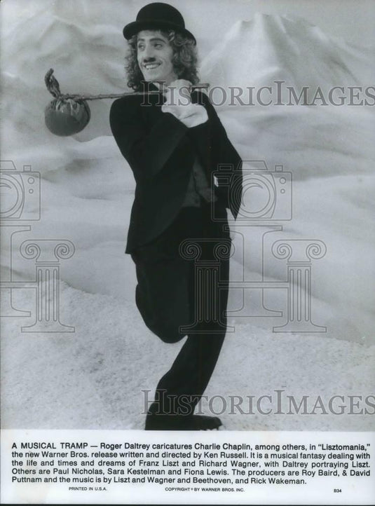 1975 Press Photo Roger Daltrey in Lisztomania - cvp01735 - Historic Images
