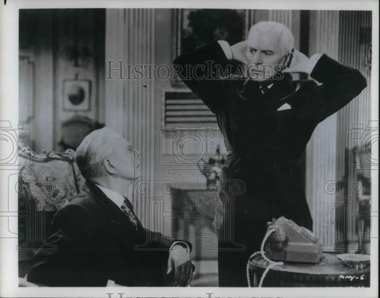 1957 Press Photo Charlie Chaplin in A King in New York - cvp19212 - Historic Images