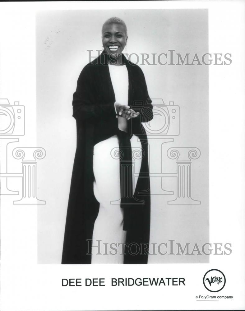 1998 Press Photo Dee Dee Bridgewater Jazz Singer Actress - cvp02717 - Historic Images