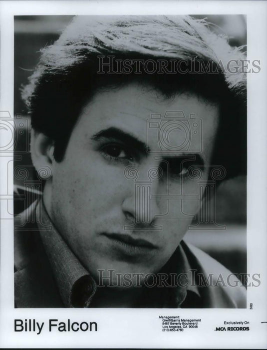 1980 Press Photo Billy Falcon - cvp12700 - Historic Images