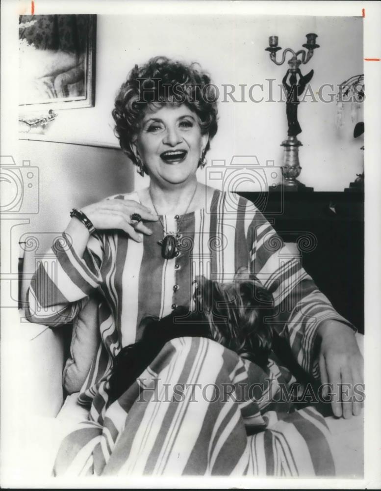 1979 Press Photo Hermione Gingold Broadway and Movie Actress - cvp13732 - Historic Images
