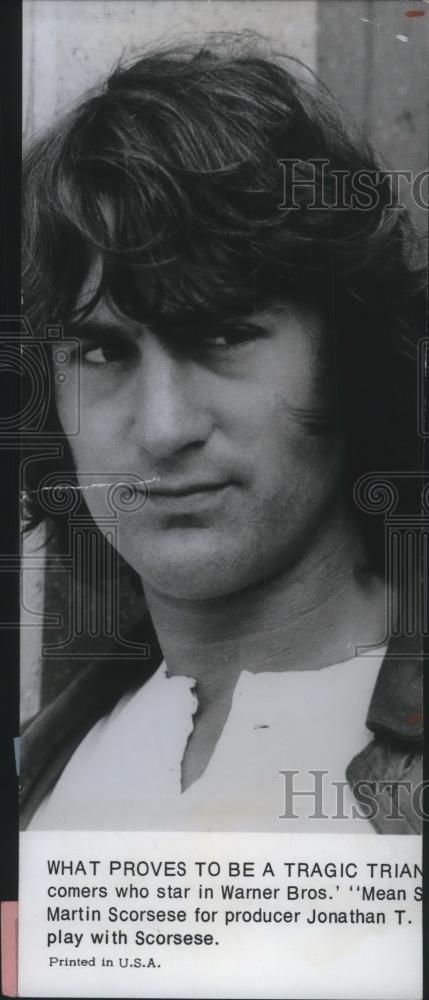 1974 Press Photo Robert De Niro in Mean Streets - Historic Images