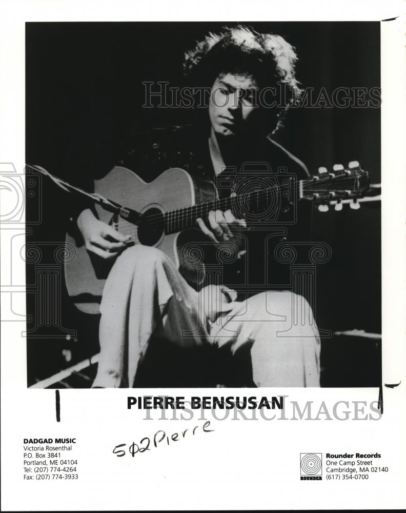 1993 Press Photo Pierre Bensusan Guitarist - cvp01307 - Historic Images