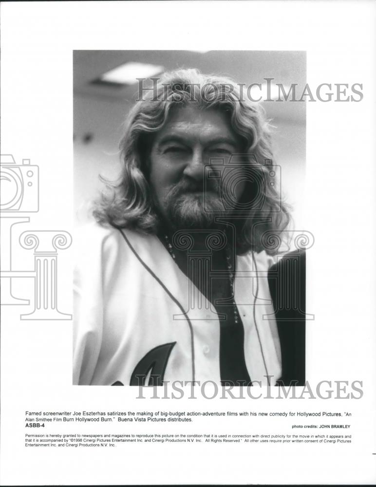 1998 Press Photo Joe Eszterhas Screen Writer Big Budget Films - cvp06188 - Historic Images