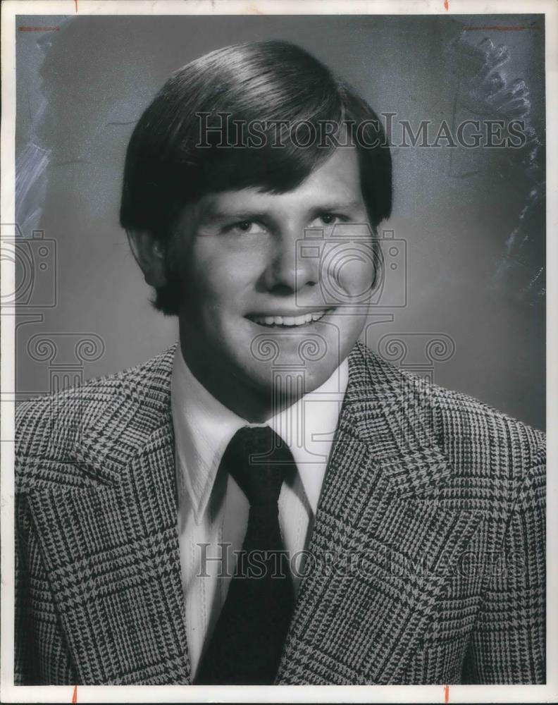 1974 Press Photo Bob Dowdy Akron University Coach - cvp04471 - Historic Images