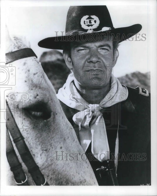 1966 Press Photo Andrew Duggan in The Glory Guys - cvp05186 - Historic Images