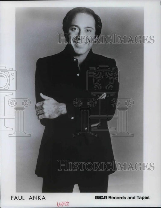 1978 Press Photo Paul Anka Composer and Singer - cvp14784 - Historic Images