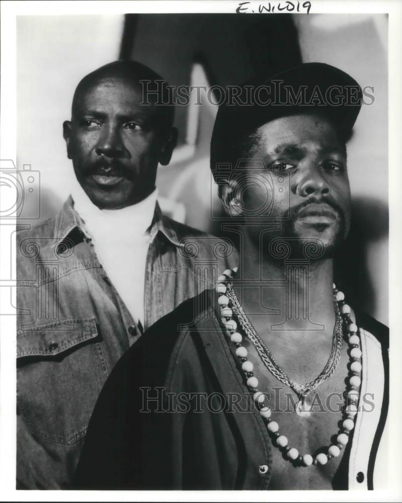 1993 Press Photo Louis Gossett Jr. and Blair Underwood in Father and Son - Historic Images