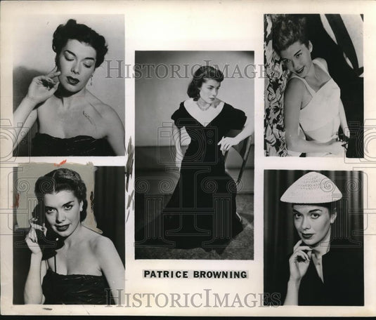 1951 Press Photo Patrice Browning - cvp00708 - Historic Images