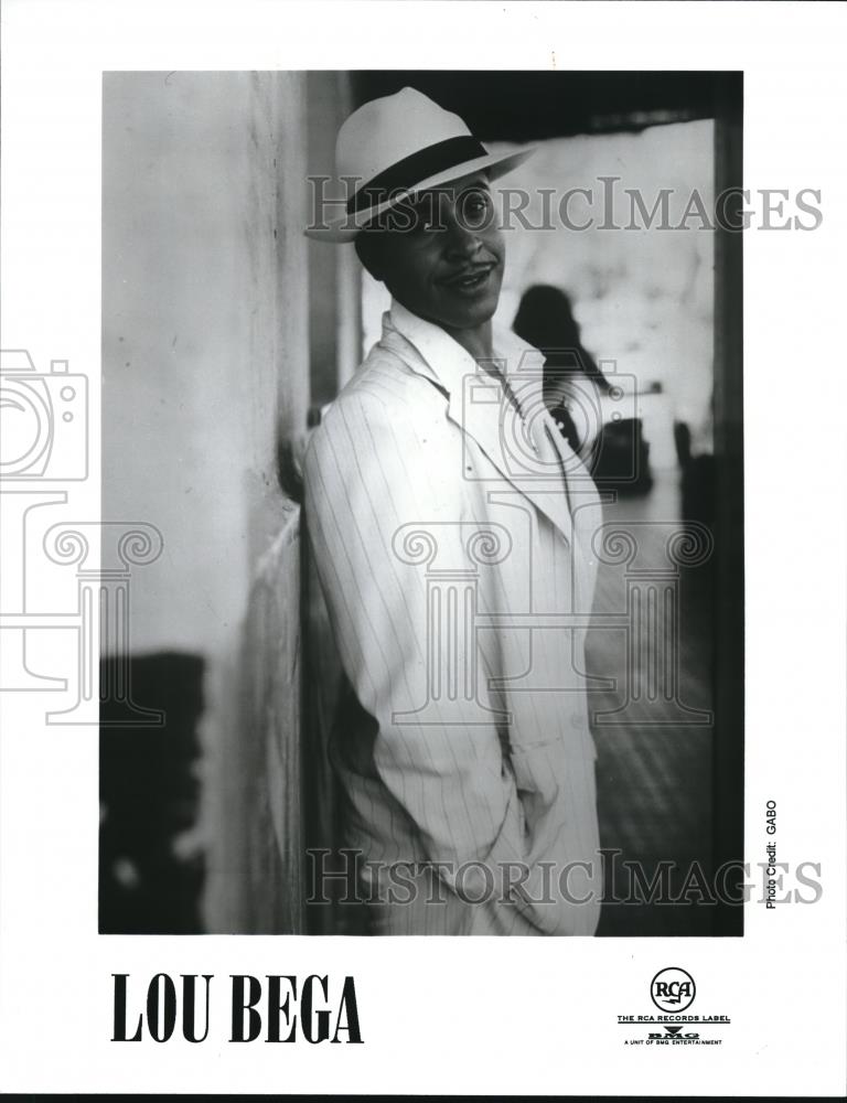 1999 Press Photo Lou Bega Pop Singer Songwriter Musician - cvp00218 - Historic Images