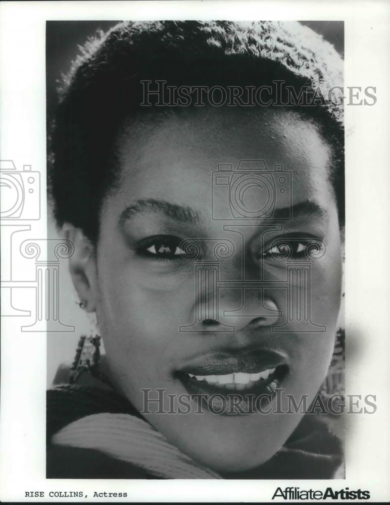 1983 Press Photo Rise Collins Actress - cvp02276 - Historic Images