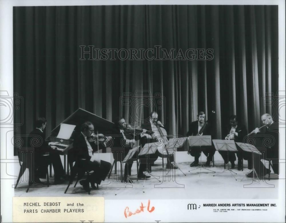 1980 Press Photo Michel Debost French Flutist and the Paris Chamber Players - Historic Images
