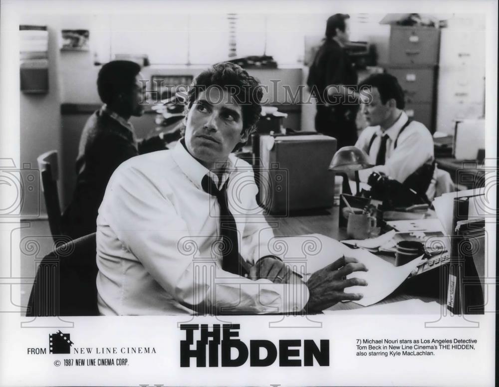 1987 Press Photo Michael Nouri in The Hidden - cvp12508 - Historic Images