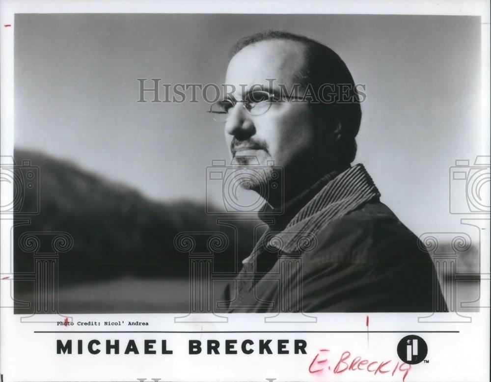 1998 Press Photo Michael Brecker Jazz Saxophonist Composer - cvp07683 - Historic Images