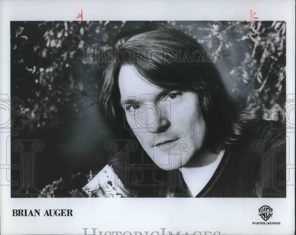 1977 Press Photo Brian Auger Jazz Pianist Bandleader Session Player - cvp13630 - Historic Images