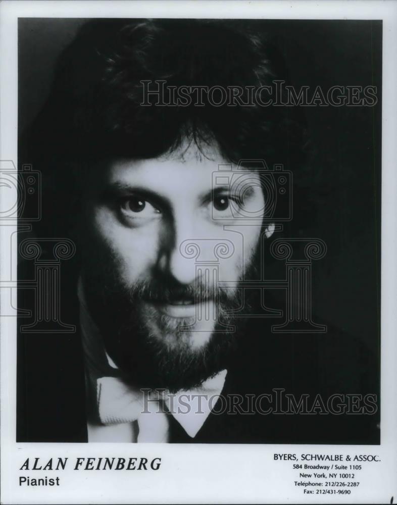 1991 Press Photo Alan Feinberg Pianist - cvp18065 - Historic Images