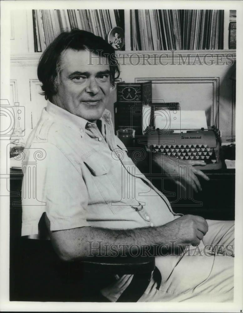 1986 Press Photo Simon Gray Playwright and Co-Director of The Common Pursuit - Historic Images
