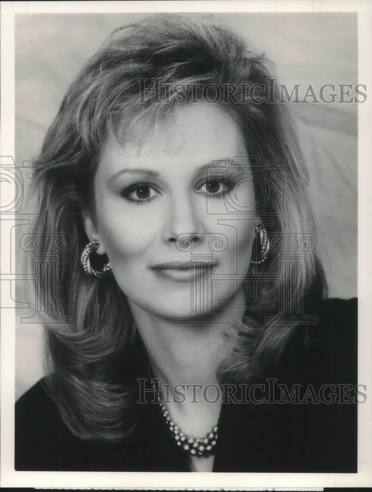 1990 Press Photo Faith Daniels of CBS This Morning - cvp11372 - Historic Images