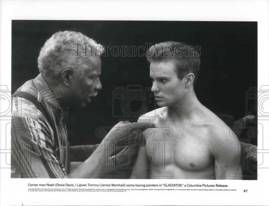 1993 Press Photo Ossie Davis & James Marshall in Gladiator - cvp09422 - Historic Images