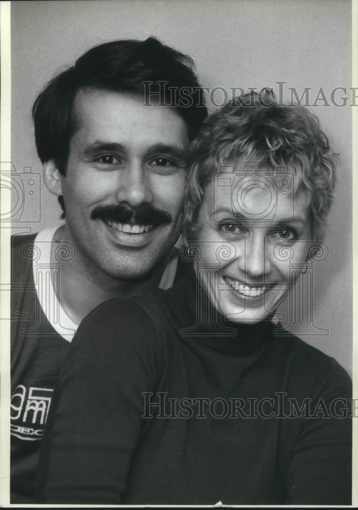 1983 Press Photo Sandy Duncan & Husband, Dancer Don Correia - cvp03997 - Historic Images