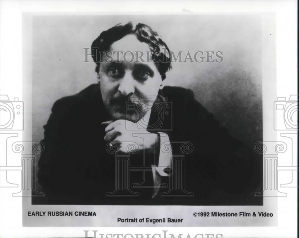 1993 Press Photo Evgenil Bauer Director Before the Revolution Russian Cinema - Historic Images