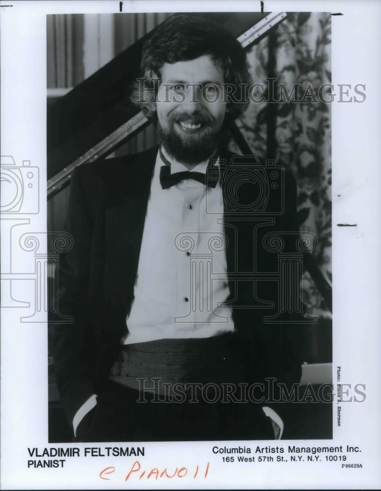 1988 Press Photo Vladimir Feltsman Pianist - cvp18119 - Historic Images