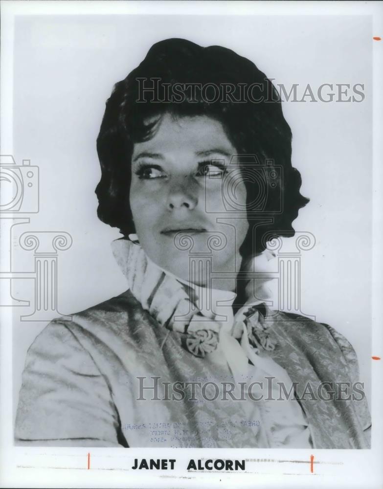 1981 Press Photo Janet Alcorn Soprano Opera Singer - cvp14086 - Historic Images
