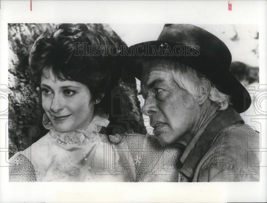 1977 Press Photo Elizabeth Ashley in The Great Scout & Cathouse Thursday - Historic Images