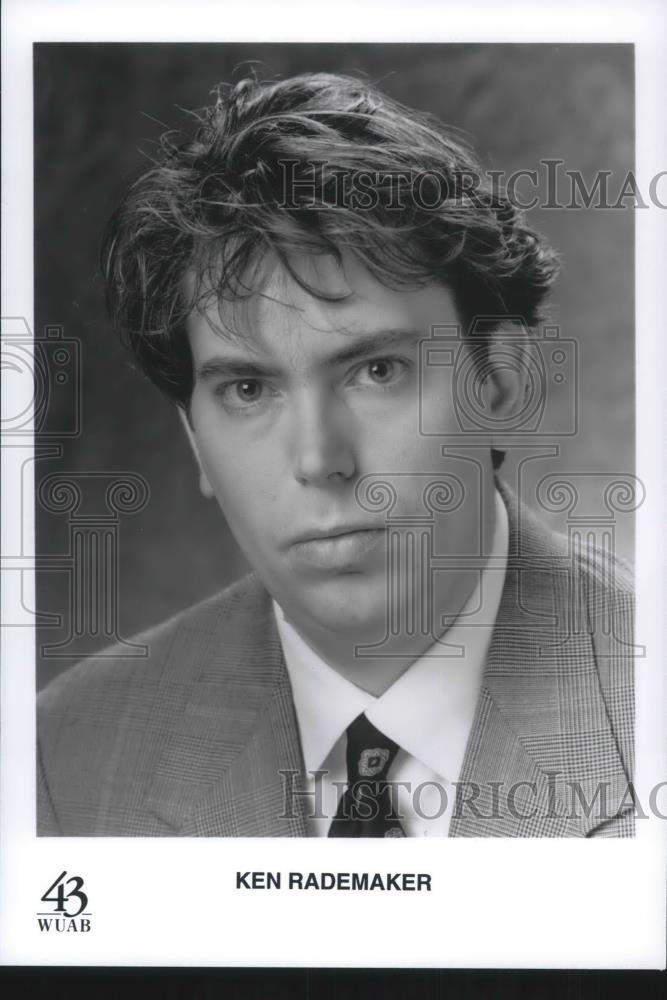 Press Photo Ken Rademaker WUAB Ch. 43 TV Cleveland - cvp11325 ...
