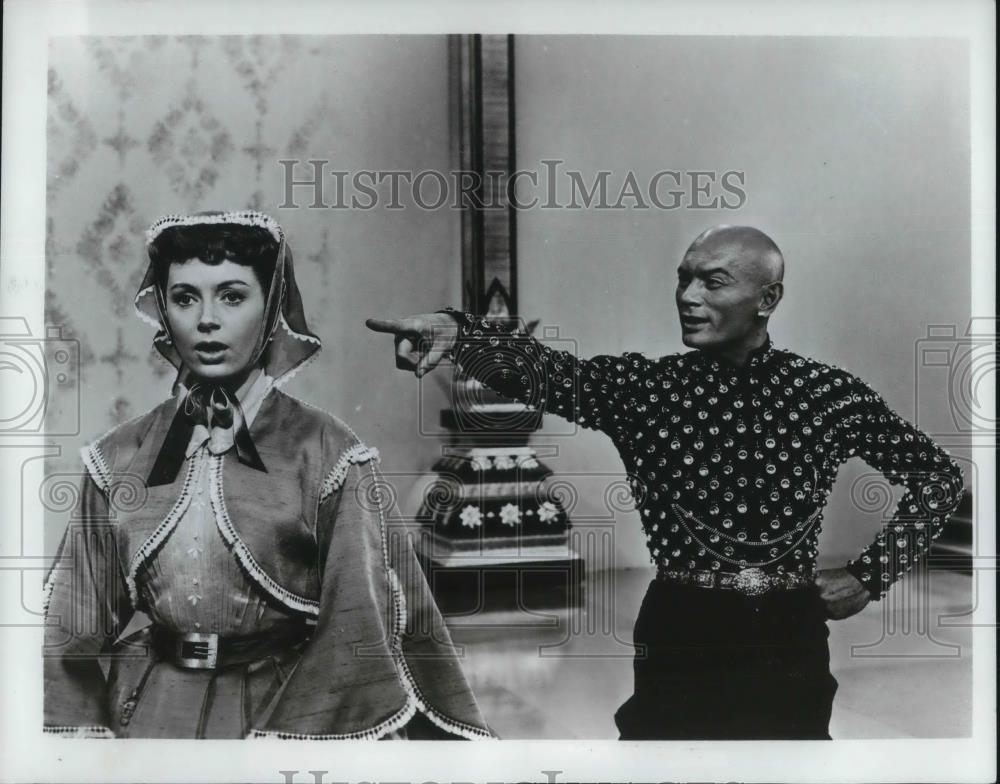1968 Press Photo Yul Brynner and Deborah Kerr in The King and I - cvp19045 - Historic Images