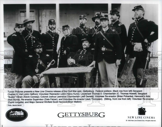 1994 Press Photo John Heffron John Henry Kurtz C. Thomas Howell Kevin Conway - Historic Images