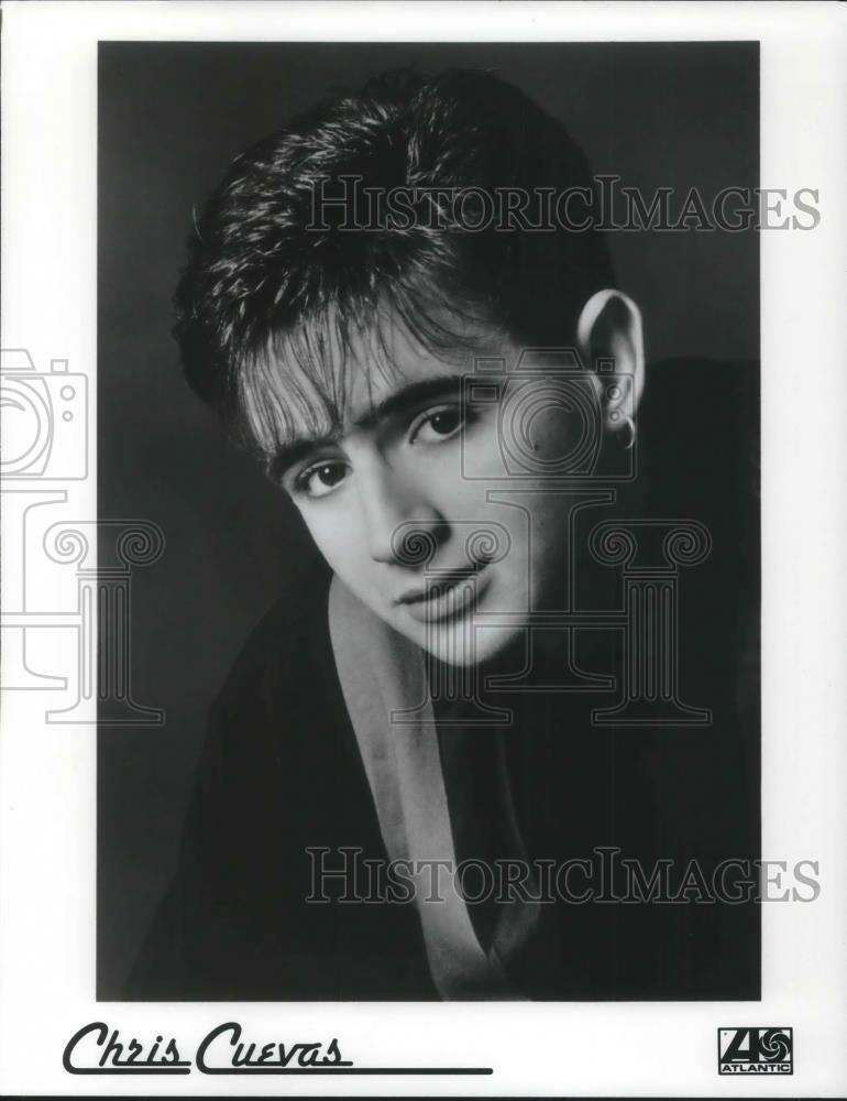 1991 Press Photo Chris Cuevas Hip Hop Singer - cvp01456 - Historic Images