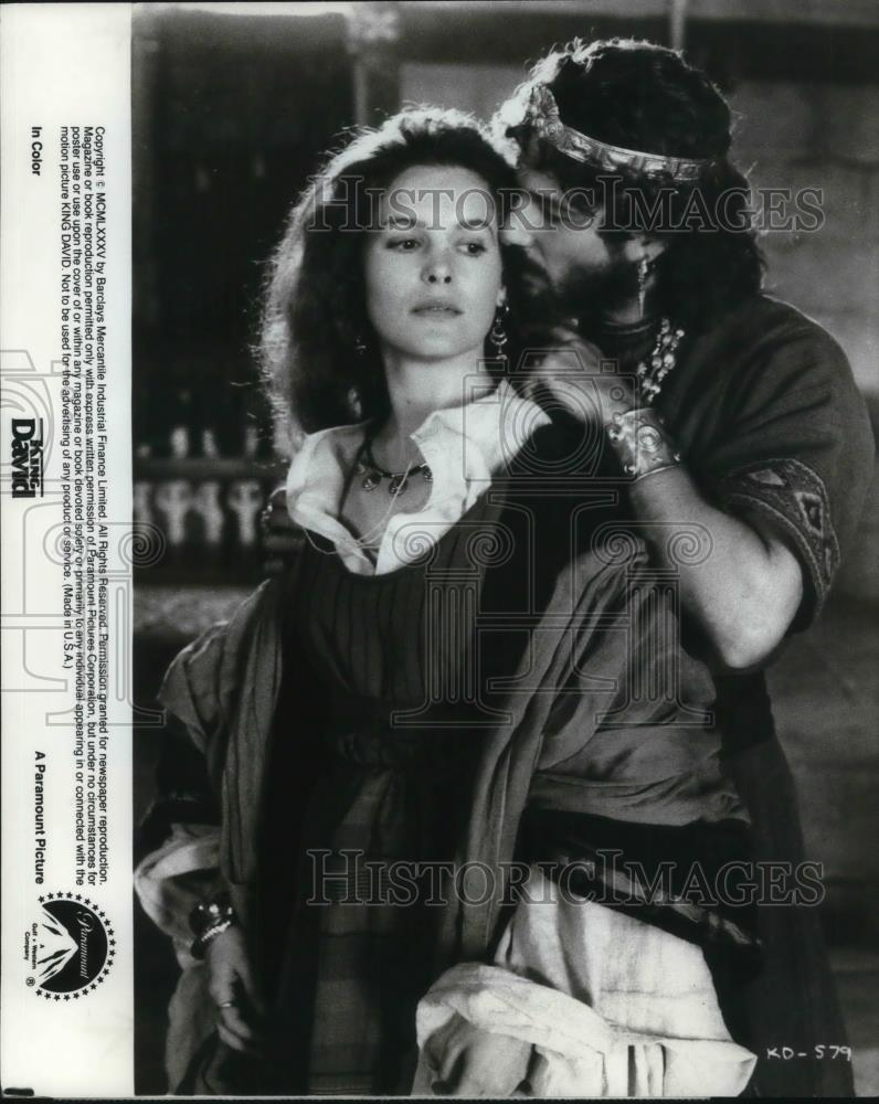 1985 Press Photo Richard Gere in King David - Historic Images