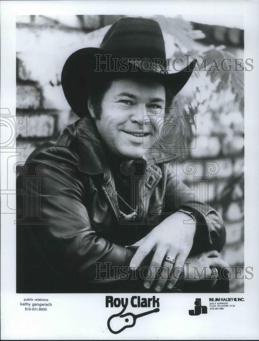 1983 Press Photo Roy Clark - cvp05629 - Historic Images