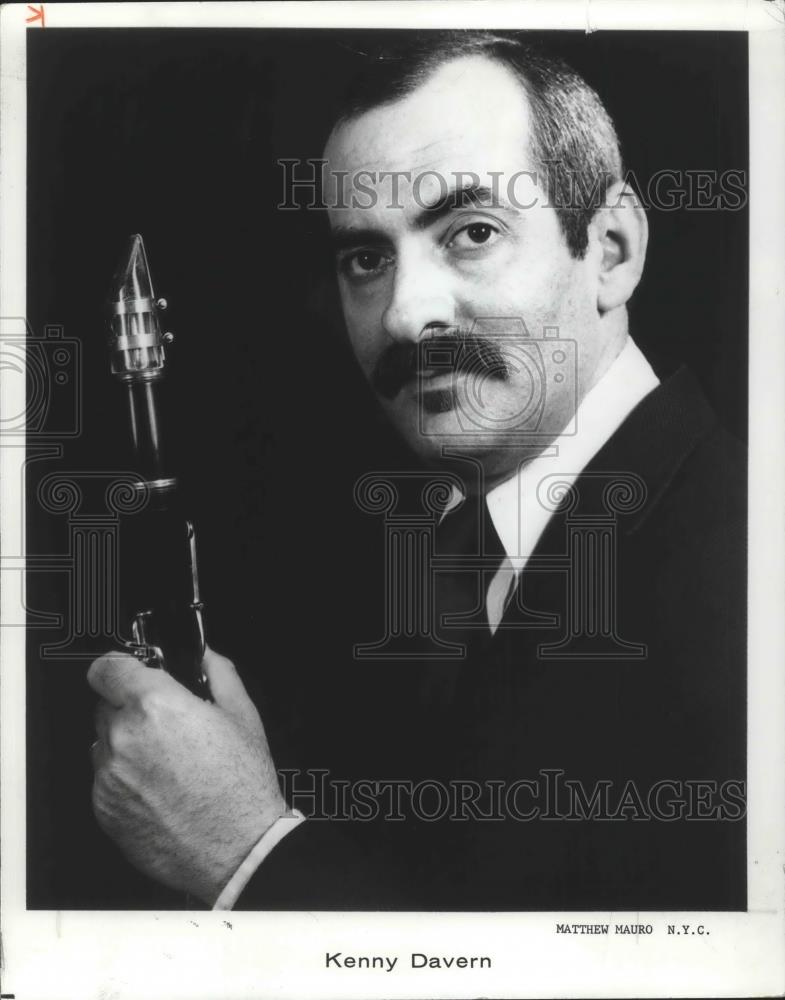 1980 Press Photo Kenny Davern Musician - cvp01653 - Historic Images