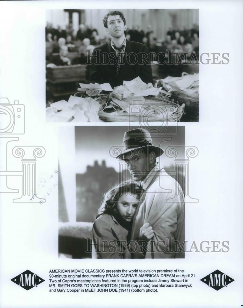 1988 Press Photo Frank Capra In Frank Capra's AMerican Dream - cvp07824 - Historic Images