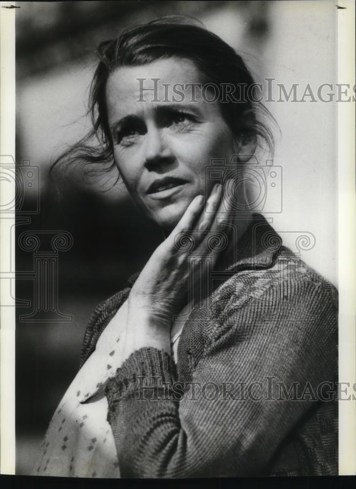 1984 Press Photo Jane Fonda in The Doll Maker - cvp15306 - Historic Images