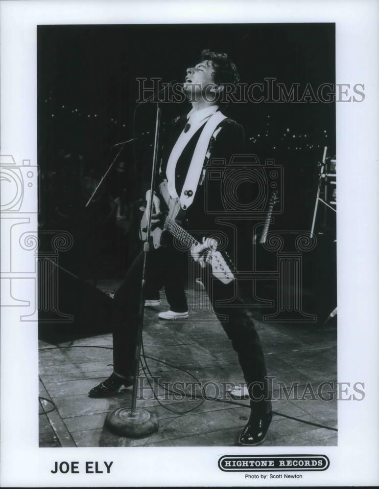 1988 Press Photo Joe Ely Texas Country Singer Songwriter Musician - cvp06285 - Historic Images