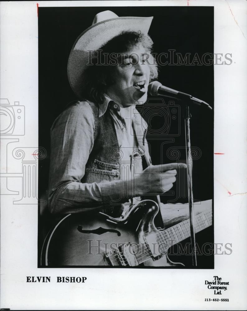 1976 Press Photo Elvin Bishop Blues Rock Singer Musician - cvp00190 - Historic Images