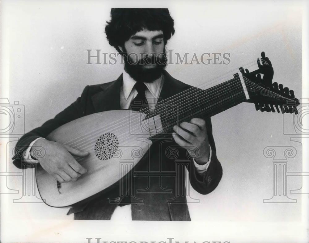 1978 Press Photo Howard Bass Lutenist - cvp02129 - Historic Images