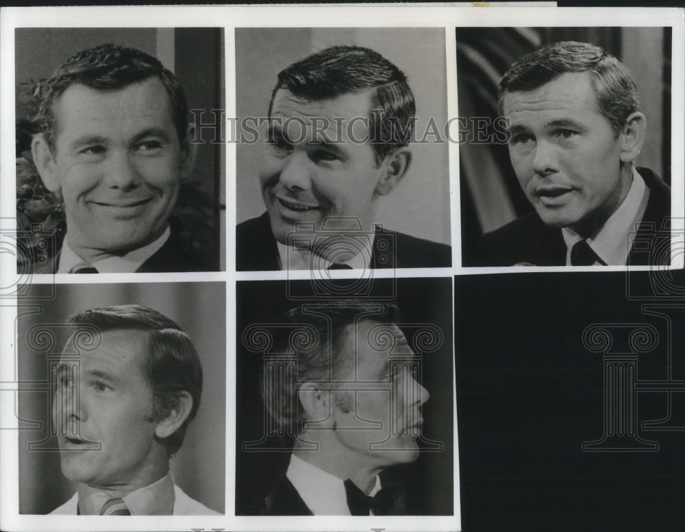 1972 Press Photo Johnny Carson Host of The Tonight Show - cvp08109 - Historic Images