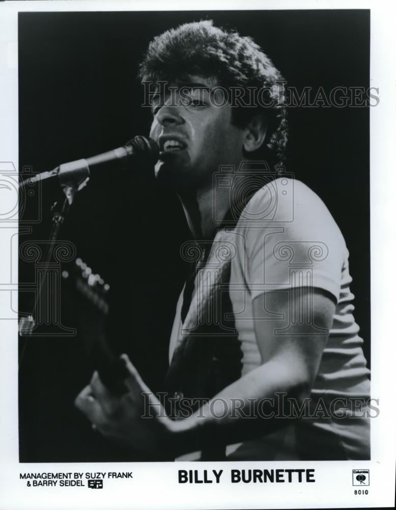 1980 Press Photo Billy Burnette Guitarist Singer Songwriter - cvp00055 - Historic Images