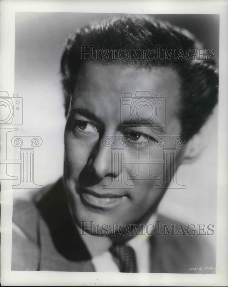 1949 Press Photo Rex Harrison stars in Journey's End movie film - cvp16648 - Historic Images
