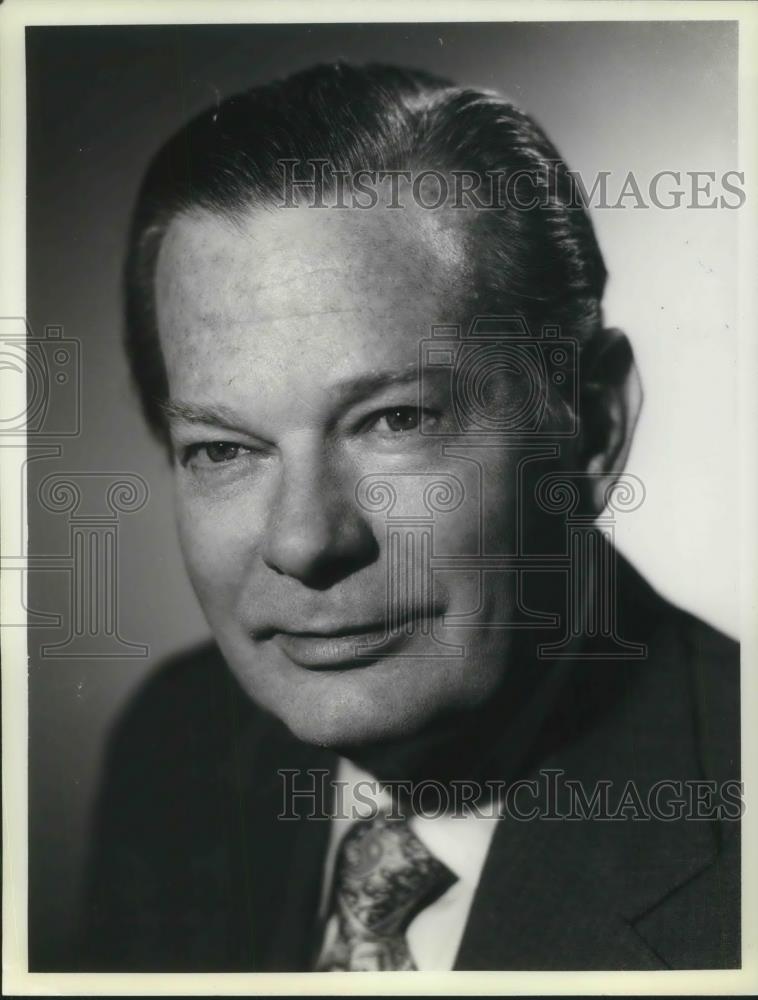 1981 Press Photo David Brinkley Reporter Anchorman Commentator NBC News Magazine - Historic Images