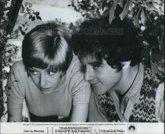 1972 Press Photo Sandy Duncan & Todd Susman in Star Spangled Girl - cvp03468 - Historic Images