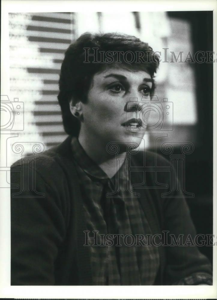 1986 Press Photo Tyne Daly stars in Cagney &amp; Lacey - cvp09542 - Historic Images