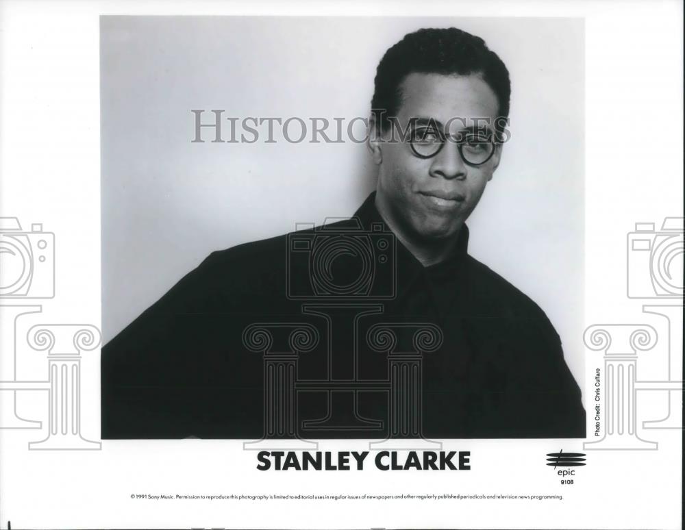 1991 Press Photo Stanley Clarke - cvp02931 - Historic Images