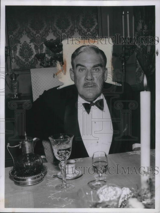 1958 Press Photo Paul Douglas - cvp03390 - Historic Images